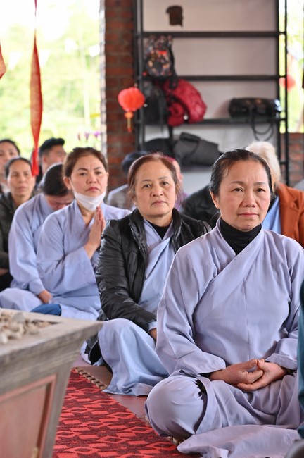 Ngày thứ tư, chuyến Phật sự miền Bắc, giảng pháp tại chùa Đại Sơn – chùa Đại Cồ Việt