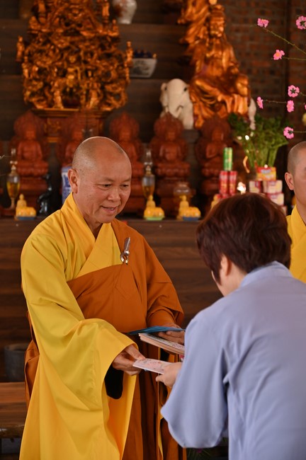 Ngày thứ tư, chuyến Phật sự miền Bắc, giảng pháp tại chùa Đại Sơn – chùa Đại Cồ Việt