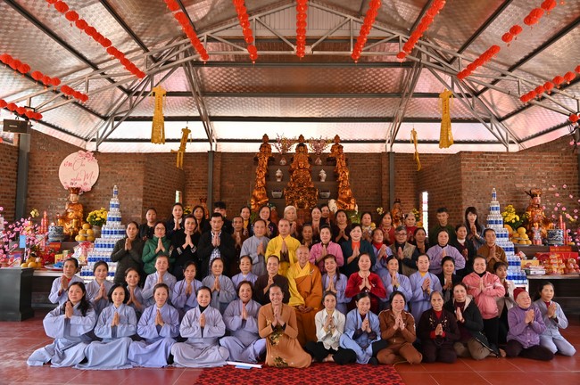 Ngày thứ tư, chuyến Phật sự miền Bắc, giảng pháp tại chùa Đại Sơn – chùa Đại Cồ Việt