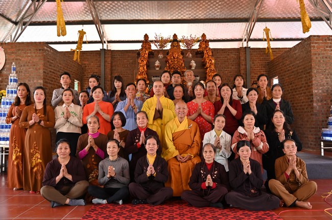 Ngày thứ tư, chuyến Phật sự miền Bắc, giảng pháp tại chùa Đại Sơn – chùa Đại Cồ Việt