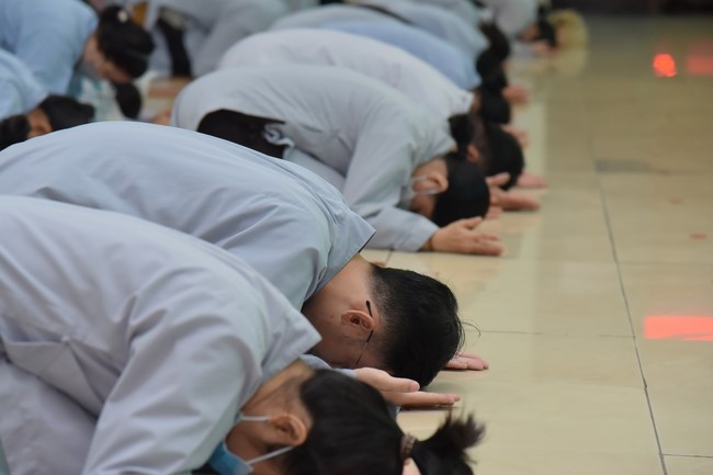 Repentance ceremony on Dec. 14th, Year of the Tiger