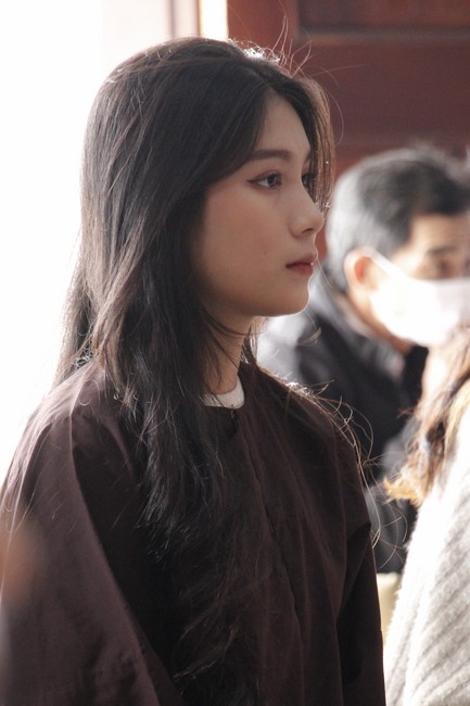 The rite of year end dharma thanking at Giai Lam pagoda