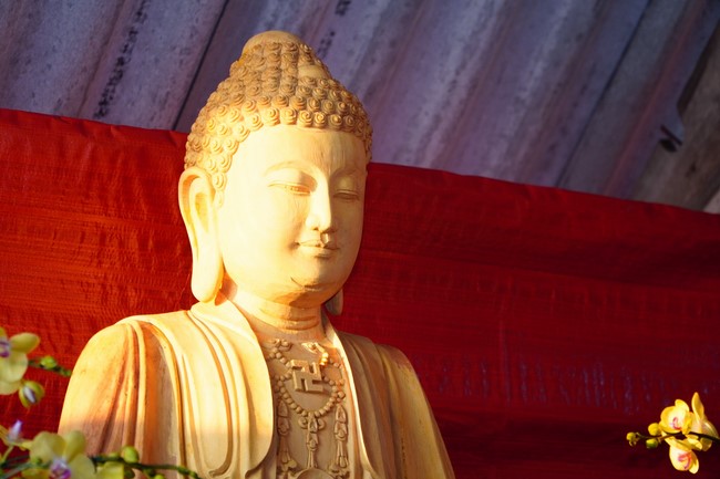 Ceremony of seating Buddha Statue of Dai Co Viet Pagoda, Yen Bai