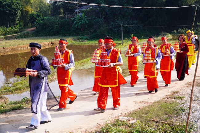 Ceremony of seating Buddha Statue of Dai Co Viet Pagoda, Yen Bai