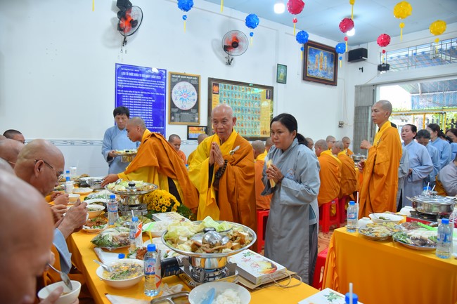 Buddhist Dieu Nguyet 's death Anniversary at Minh Chat ashram, Can Tho Province