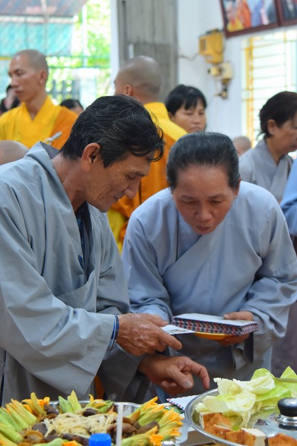 Buddhist Dieu Nguyet 's death Anniversary at Minh Chat ashram, Can Tho Province