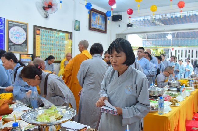 Buddhist Dieu Nguyet 's death Anniversary at Minh Chat ashram, Can Tho Province