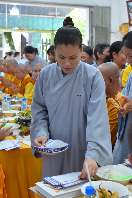 Buddhist Dieu Nguyet 's death Anniversary at Minh Chat ashram, Can Tho Province