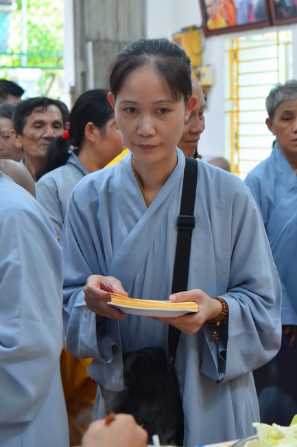 Buddhist Dieu Nguyet 's death Anniversary at Minh Chat ashram, Can Tho Province