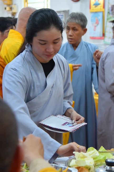 Buddhist Dieu Nguyet 's death Anniversary at Minh Chat ashram, Can Tho Province