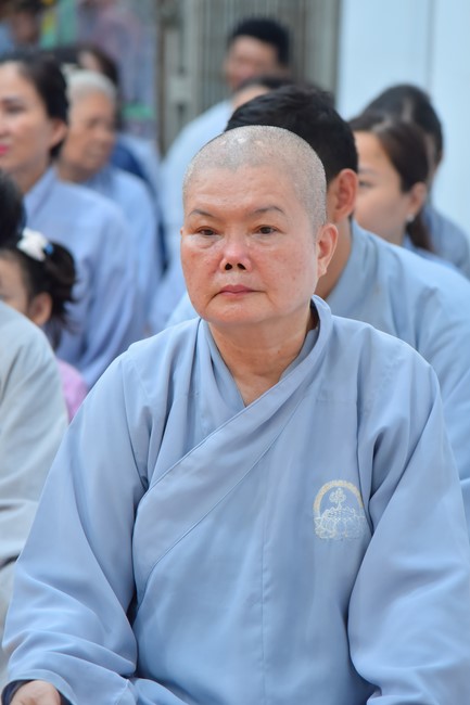 Buddhist Dieu Nguyet 's death Anniversary at Minh Chat ashram, Can Tho Province