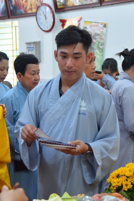 Buddhist Dieu Nguyet 's death Anniversary at Minh Chat ashram, Can Tho Province
