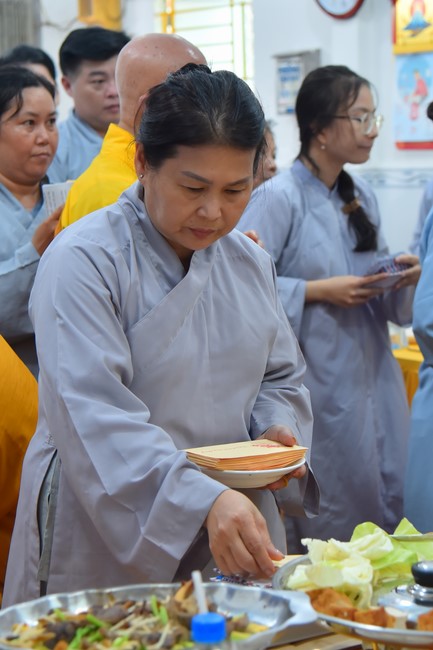Buddhist Dieu Nguyet 's death Anniversary at Minh Chat ashram, Can Tho Province