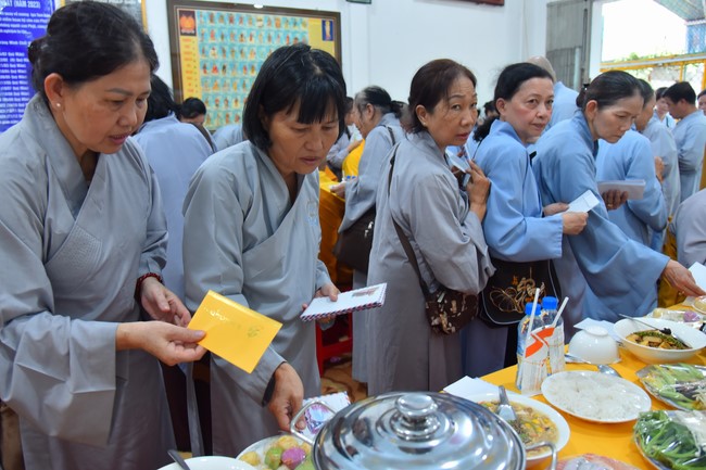 Buddhist Dieu Nguyet 's death Anniversary at Minh Chat ashram, Can Tho Province