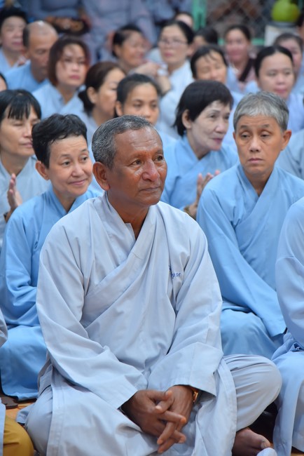 Buddhist Dieu Nguyet 's death Anniversary at Minh Chat ashram, Can Tho Province