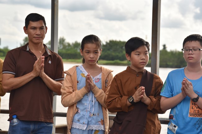 Buddhist Dieu Nguyet 's death Anniversary at Minh Chat ashram, Can Tho Province