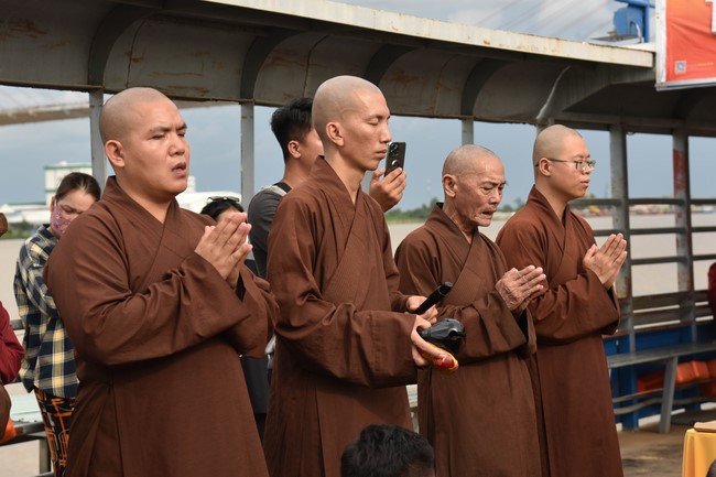 Buddhist Dieu Nguyet 's death Anniversary at Minh Chat ashram, Can Tho Province