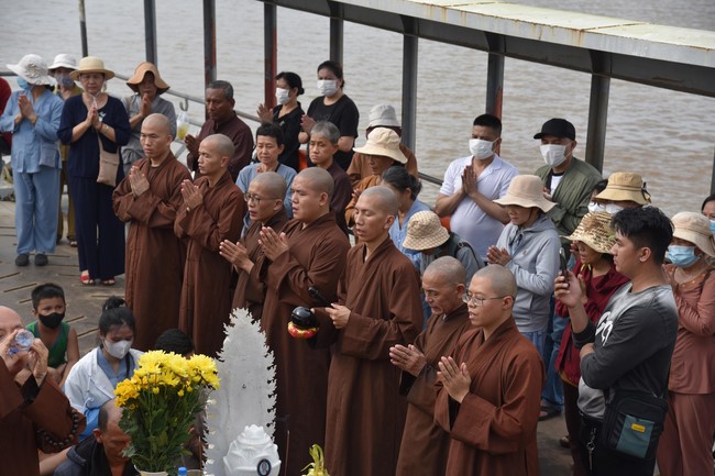 Buddhist Dieu Nguyet 's death Anniversary at Minh Chat ashram, Can Tho Province