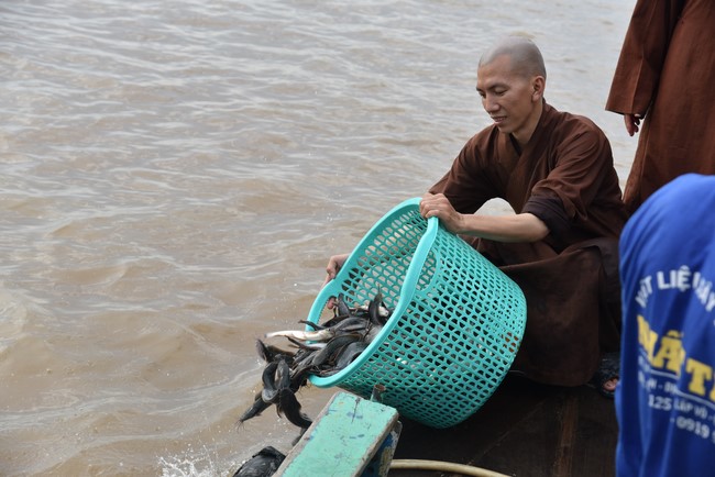 Buddhist Dieu Nguyet 's death Anniversary at Minh Chat ashram, Can Tho Province