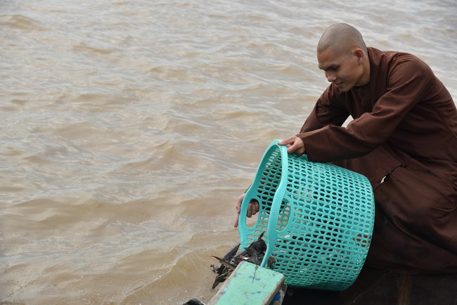 Buddhist Dieu Nguyet 's death Anniversary at Minh Chat ashram, Can Tho Province