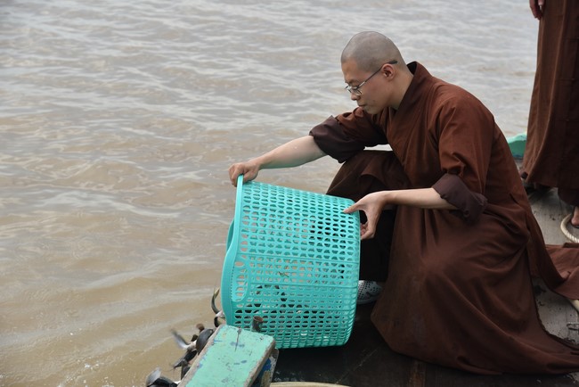 Buddhist Dieu Nguyet 's death Anniversary at Minh Chat ashram, Can Tho Province
