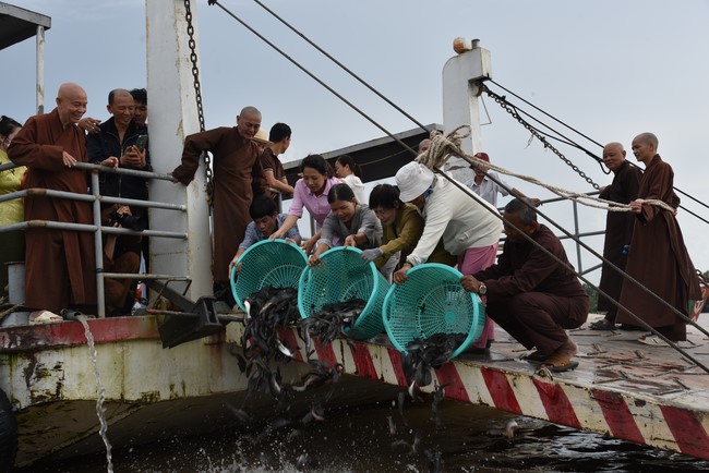 Buddhist Dieu Nguyet 's death Anniversary at Minh Chat ashram, Can Tho Province