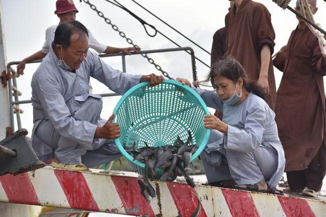 Buddhist Dieu Nguyet 's death Anniversary at Minh Chat ashram, Can Tho Province