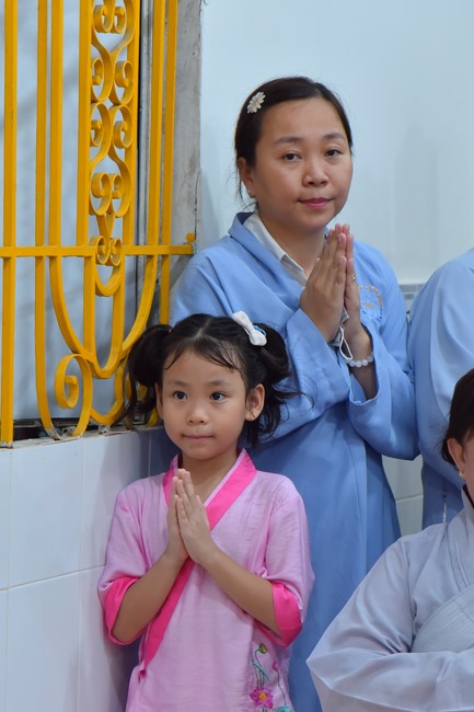 Buddhist Dieu Nguyet 's death Anniversary at Minh Chat ashram, Can Tho Province