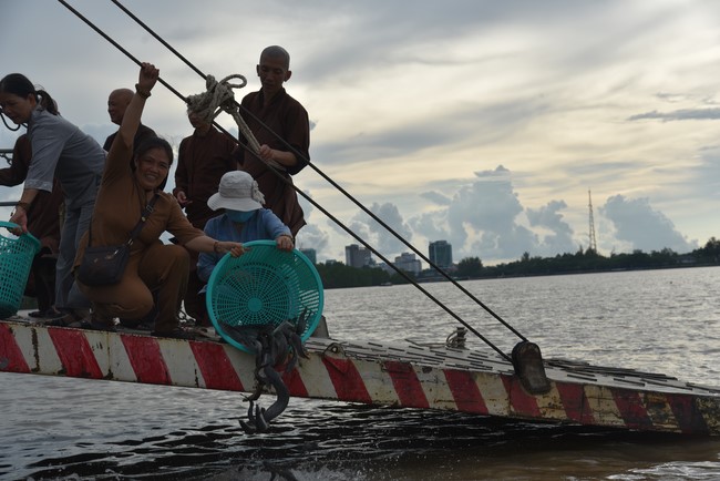 Buddhist Dieu Nguyet 's death Anniversary at Minh Chat ashram, Can Tho Province