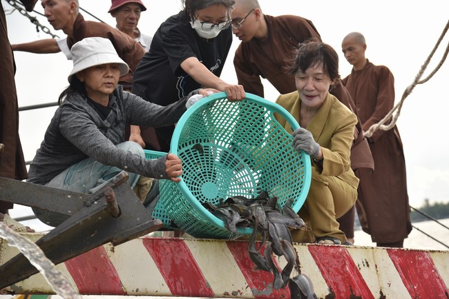 Buddhist Dieu Nguyet 's death Anniversary at Minh Chat ashram, Can Tho Province
