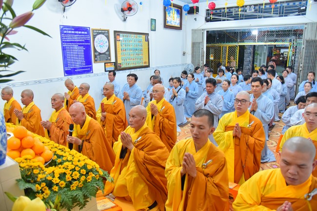Buddhist Dieu Nguyet 's death Anniversary at Minh Chat ashram, Can Tho Province
