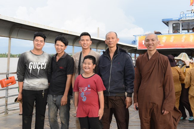 Buddhist Dieu Nguyet 's death Anniversary at Minh Chat ashram, Can Tho Province