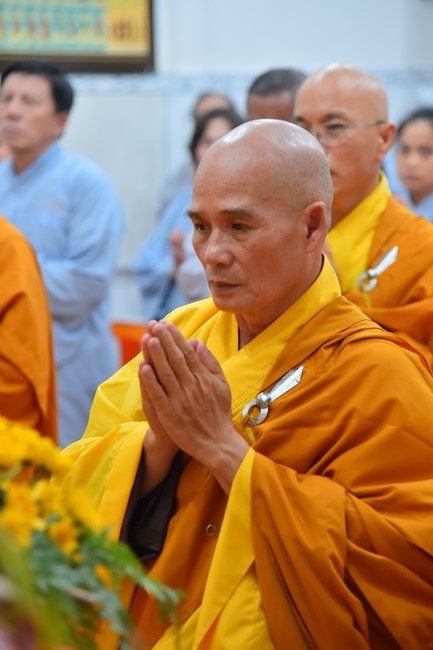 Buddhist Dieu Nguyet 's death Anniversary at Minh Chat ashram, Can Tho Province