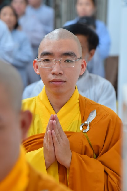 Buddhist Dieu Nguyet 's death Anniversary at Minh Chat ashram, Can Tho Province