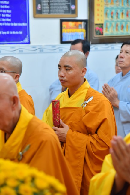 Buddhist Dieu Nguyet 's death Anniversary at Minh Chat ashram, Can Tho Province