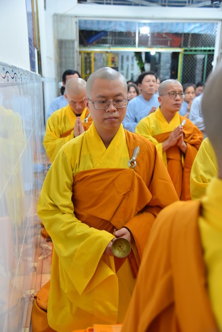 Buddhist Dieu Nguyet 's death Anniversary at Minh Chat ashram, Can Tho Province