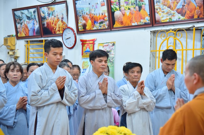 Buddhist Dieu Nguyet 's death Anniversary at Minh Chat ashram, Can Tho Province
