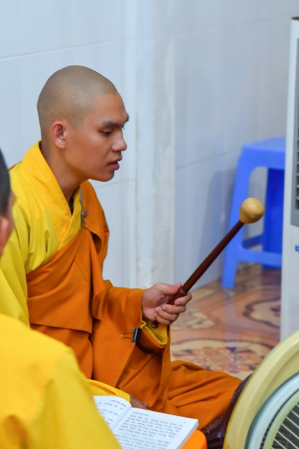 Buddhist Dieu Nguyet 's death Anniversary at Minh Chat ashram, Can Tho Province