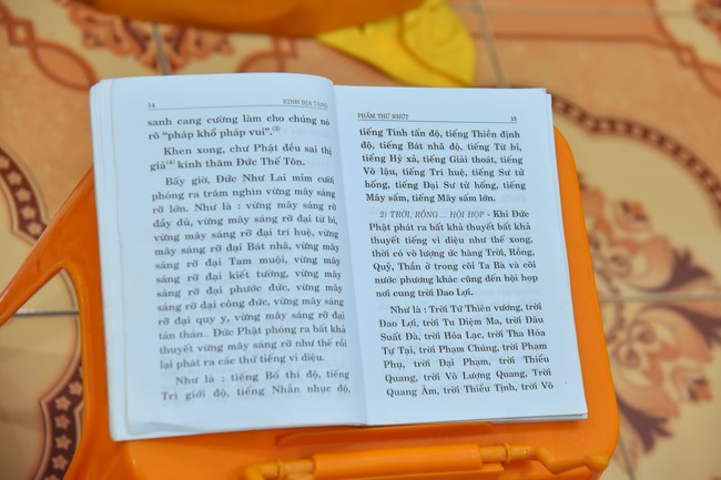 Buddhist Dieu Nguyet 's death Anniversary at Minh Chat ashram, Can Tho Province