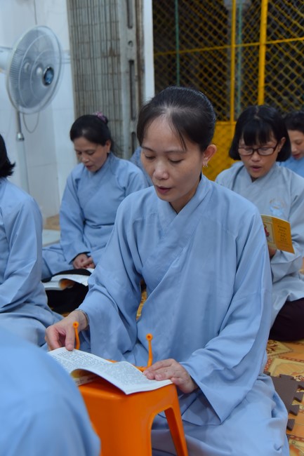 Buddhist Dieu Nguyet 's death Anniversary at Minh Chat ashram, Can Tho Province