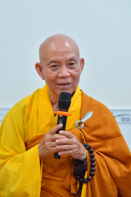 Buddhist Dieu Nguyet 's death Anniversary at Minh Chat ashram, Can Tho Province