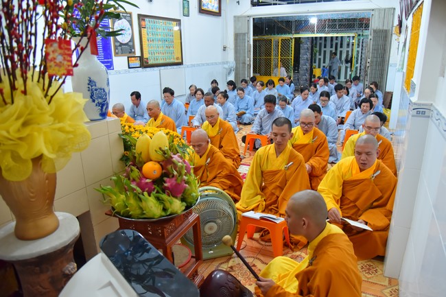 Buddhist Dieu Nguyet 's death Anniversary at Minh Chat ashram, Can Tho Province