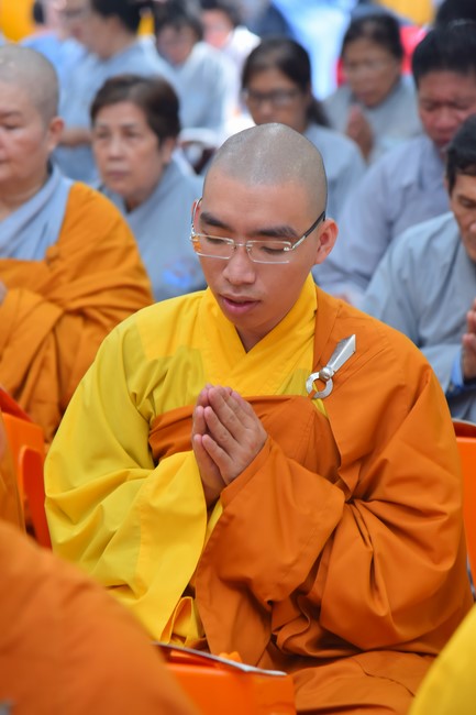 Buddhist Dieu Nguyet 's death Anniversary at Minh Chat ashram, Can Tho Province