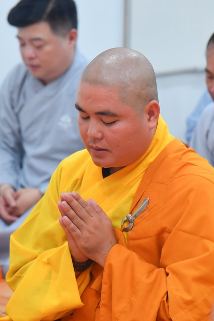 Buddhist Dieu Nguyet 's death Anniversary at Minh Chat ashram, Can Tho Province