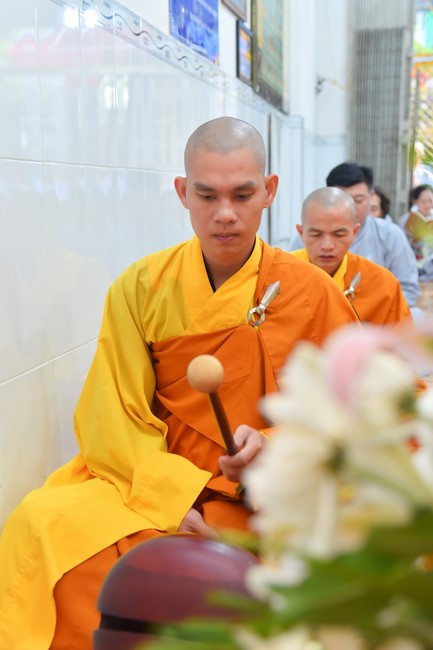 Buddhist Dieu Nguyet 's death Anniversary at Minh Chat ashram, Can Tho Province