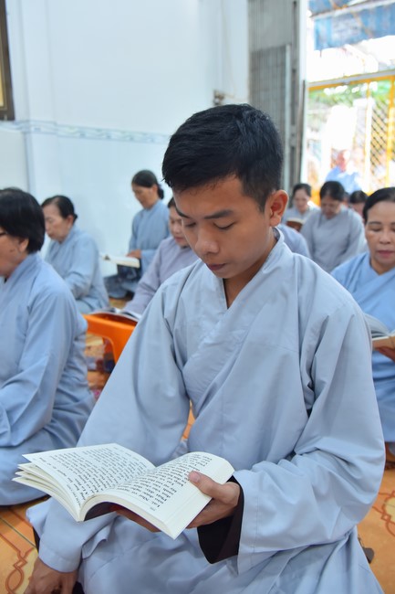 Buddhist Dieu Nguyet 's death Anniversary at Minh Chat ashram, Can Tho Province