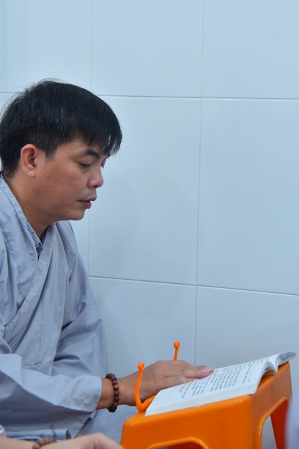 Buddhist Dieu Nguyet 's death Anniversary at Minh Chat ashram, Can Tho Province