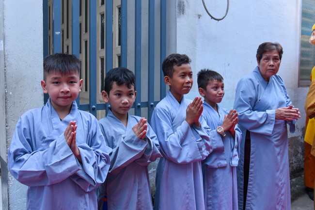 Buddhist Dieu Nguyet 's death Anniversary at Minh Chat ashram, Can Tho Province