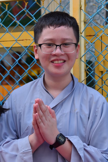 Buddhist Dieu Nguyet 's death Anniversary at Minh Chat ashram, Can Tho Province