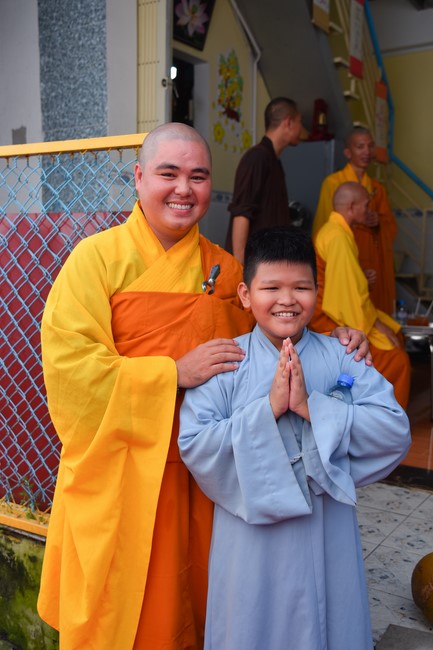 Buddhist Dieu Nguyet 's death Anniversary at Minh Chat ashram, Can Tho Province